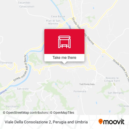 Viale Della Consolazione 2 map