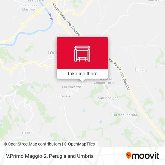V.Primo Maggio-2 map