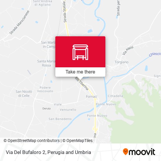Via Del Bufaloro 2 map