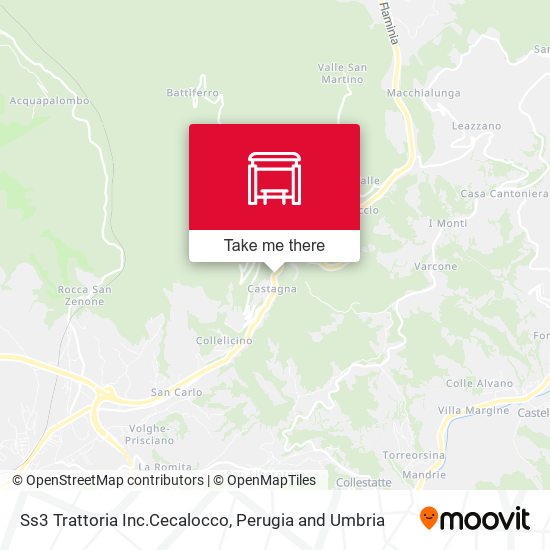 Ss3 Trattoria Inc.Cecalocco map
