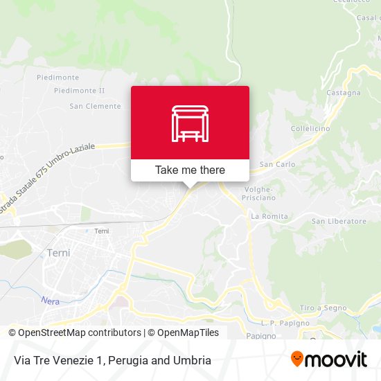 Via Tre Venezie 1 map