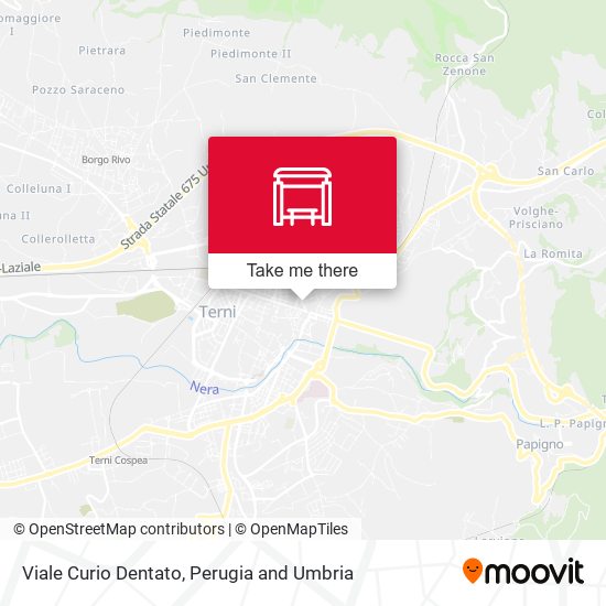 Viale Curio Dentato map
