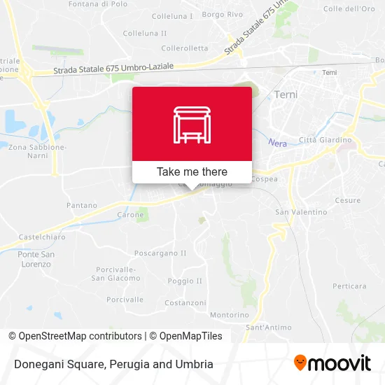 Donegani Square map