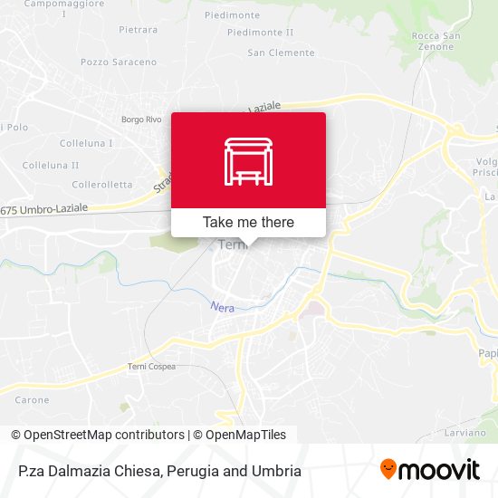P.za Dalmazia Chiesa map