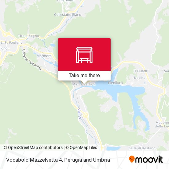 Vocabolo Mazzelvetta 4 map