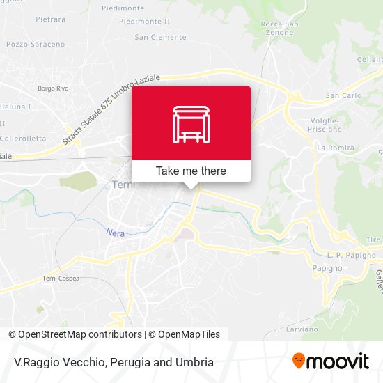V.Raggio Vecchio map