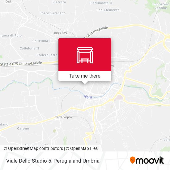 Viale Dello Stadio 5 map