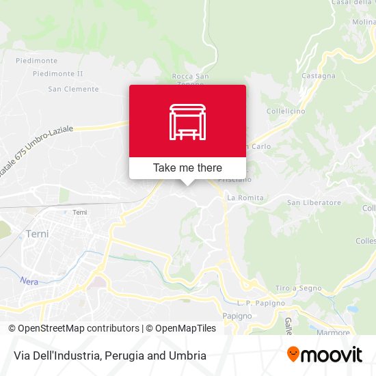 Via Dell'Industria map