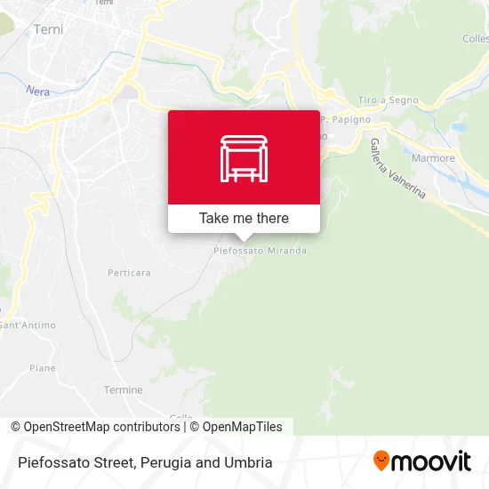 Piefossato Street map