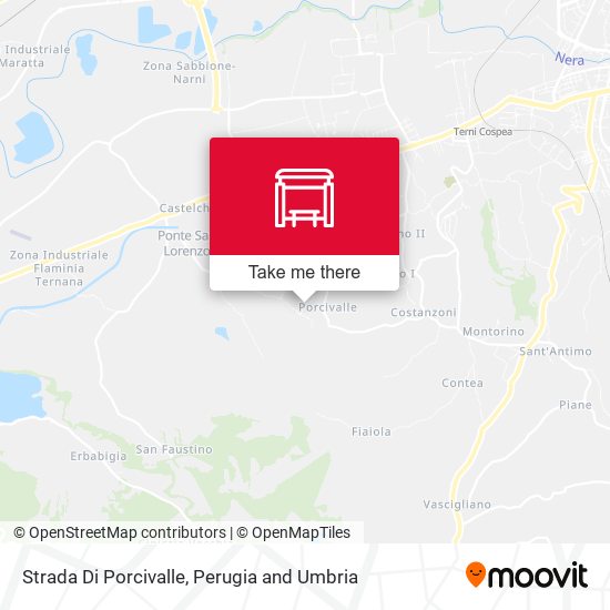 Strada Di Porcivalle map