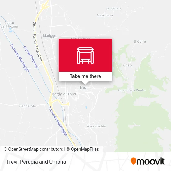 Trevi map
