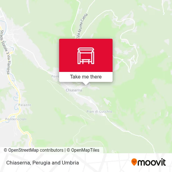 Chiaserna map