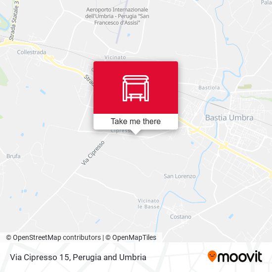 Via Cipresso 15 map