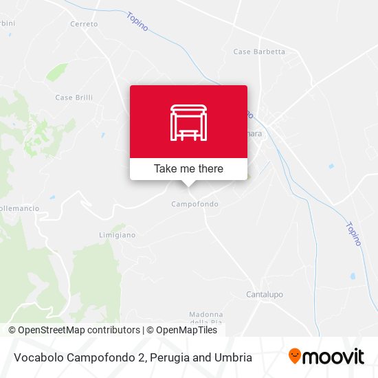 Vocabolo Campofondo 2 map