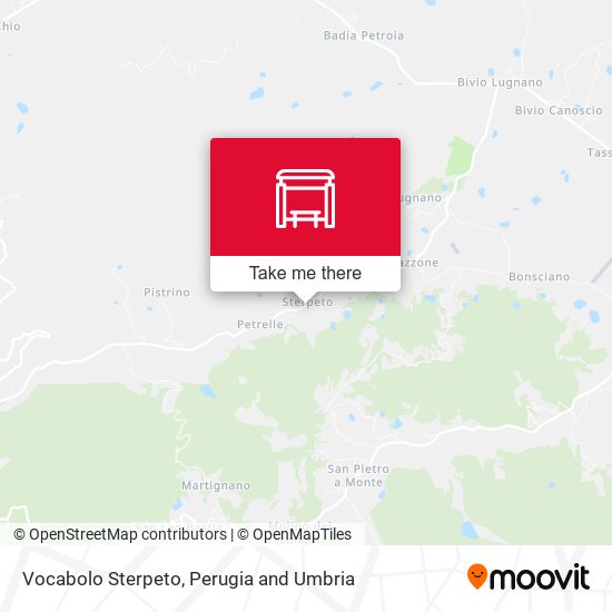 Vocabolo Sterpeto map
