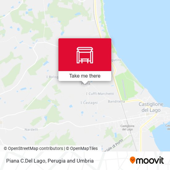 Piana C.Del Lago map