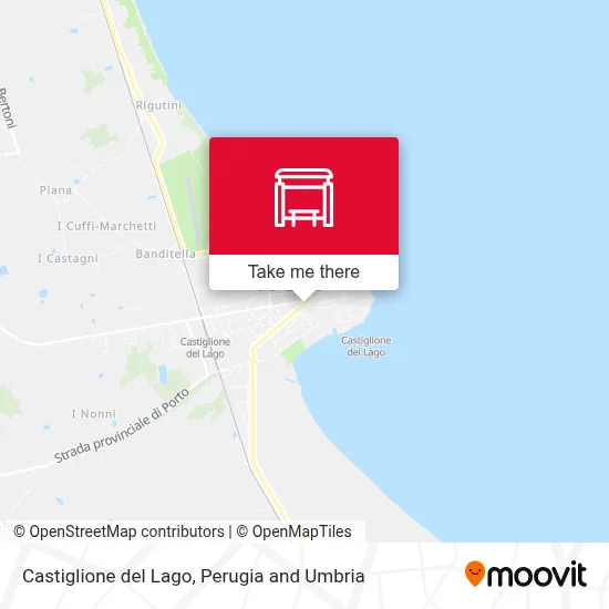 Castiglione del Lago map