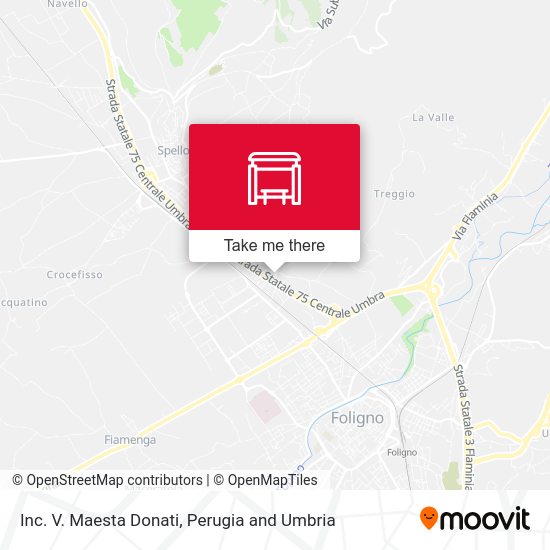 Inc. V. Maesta Donati map