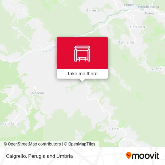 Caigrello map