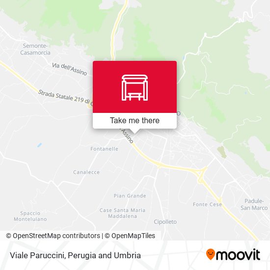 Viale Paruccini map