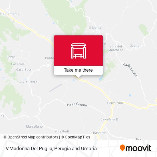 V.Madonna Del Puglia map