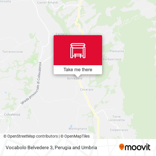 Vocabolo Belvedere 3 map