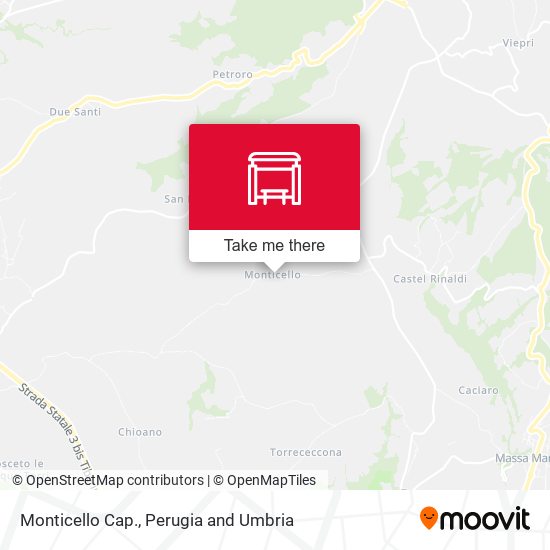 Monticello Cap. map