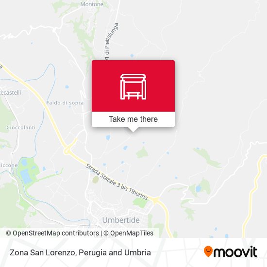 Zona San Lorenzo map