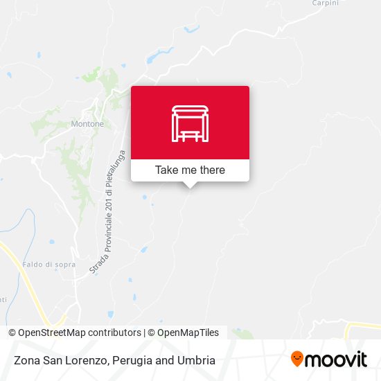 Zona San Lorenzo map