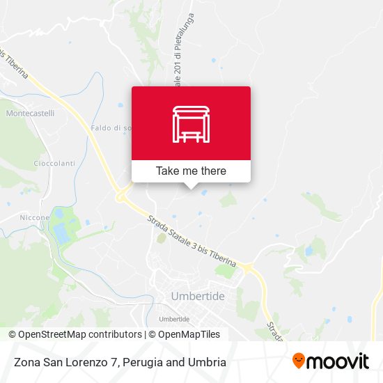 Zona San Lorenzo 7 map
