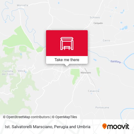 Ist. Salvatorelli Marsciano map