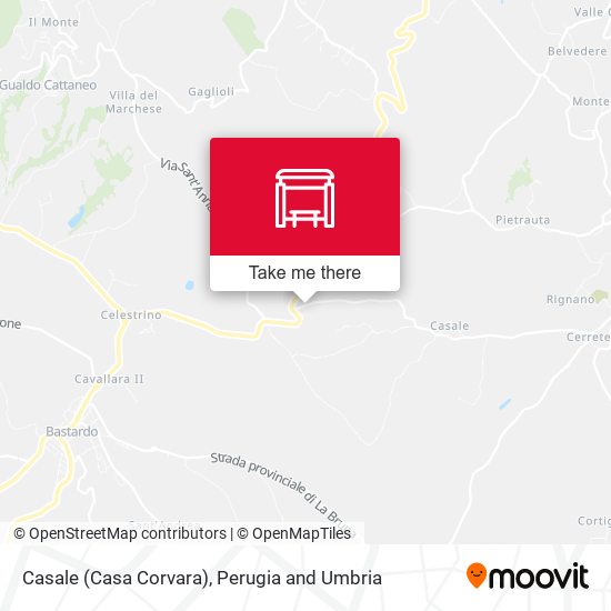 Casale (Casa Corvara) map