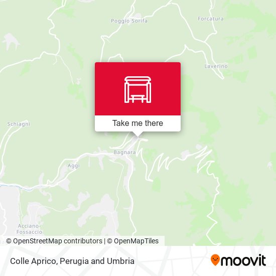 Colle Aprico map