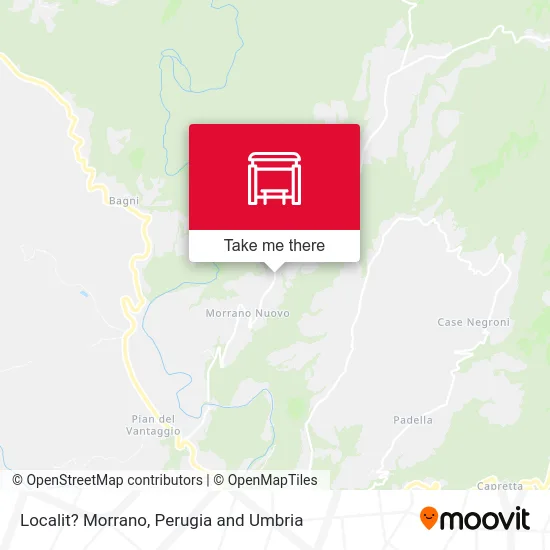 Morrano Location map