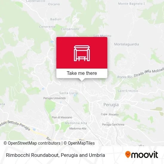 Rimbocchi Roundabout map