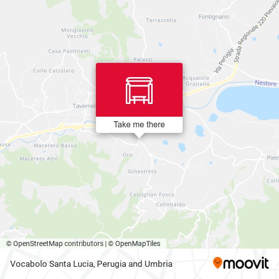 Vocabolo Santa Lucia map