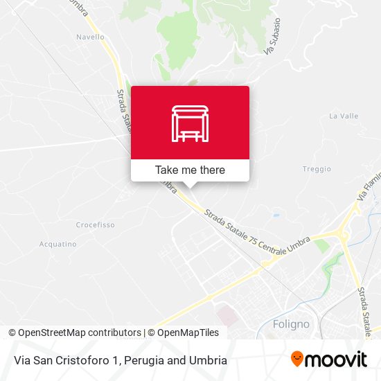 Via San Cristoforo 1 map