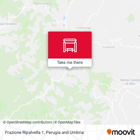 Frazione Ripalvella 1 map