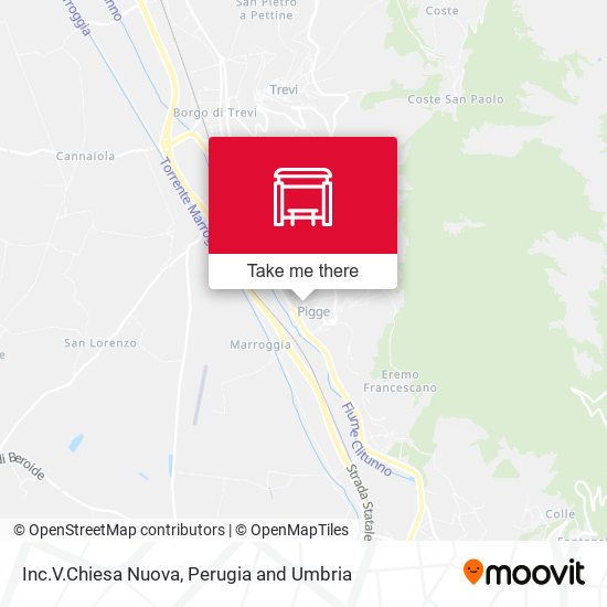 Inc.V.Chiesa Nuova map