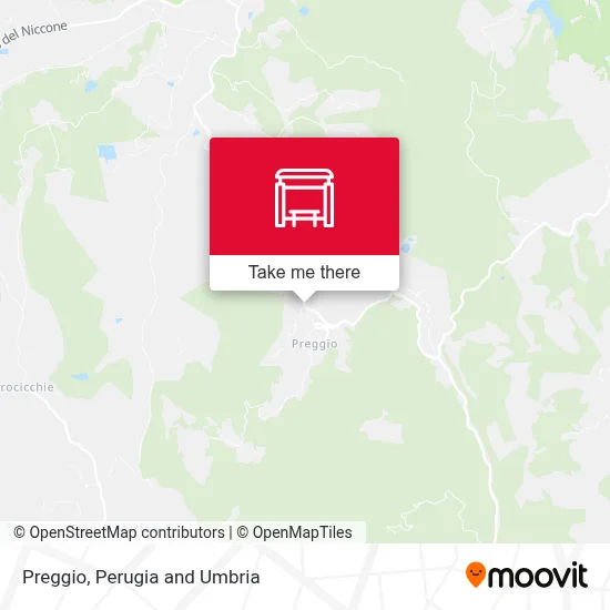 Preggio map