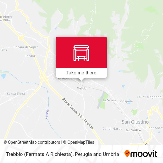 Trebbio (Fermata A Richiesta) map