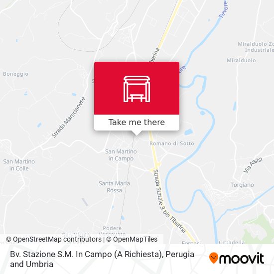 Bv. Stazione S.M. In Campo (A Richiesta) map