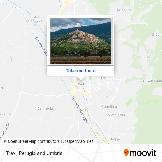 Trevi map