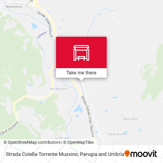 Strada Coiella-Torrente Mussino map