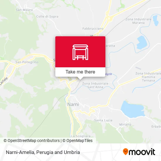 Narni-Amelia map