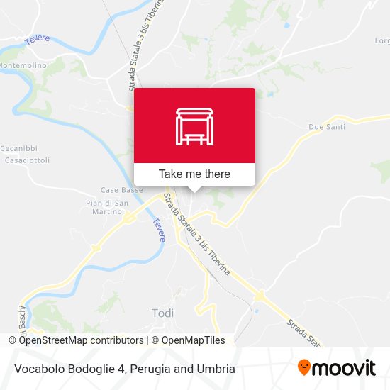 Vocabolo Bodoglie 4 map