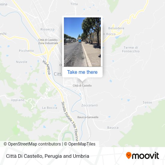 Città Di Castello map
