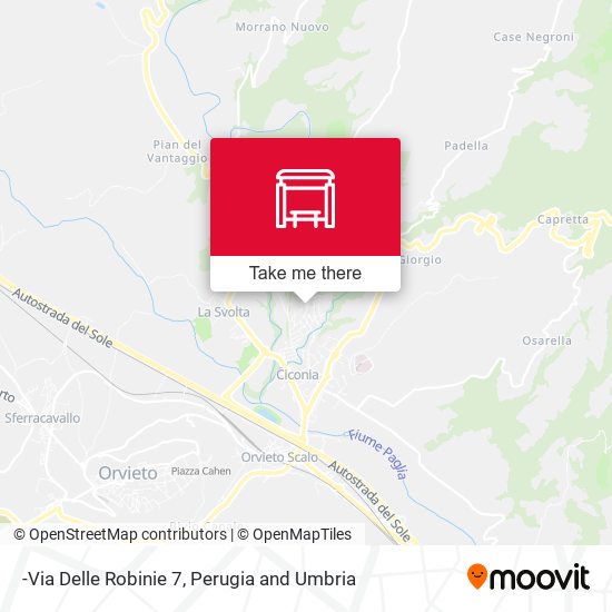 -Via Delle Robinie 7 map