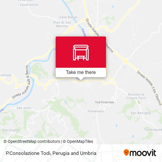 P.Consolazione Todi map