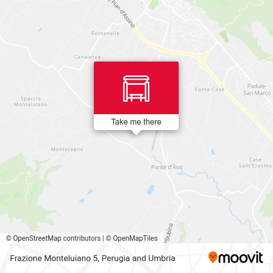 Frazione Monteluiano 5 map
